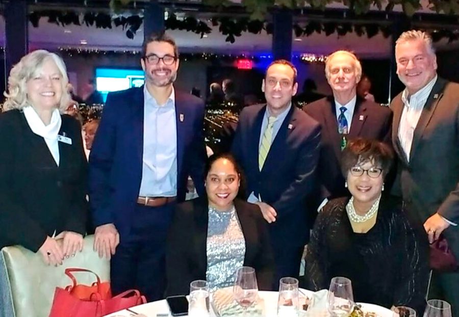 Skål International Philadelphia members at 65th Anniversary event